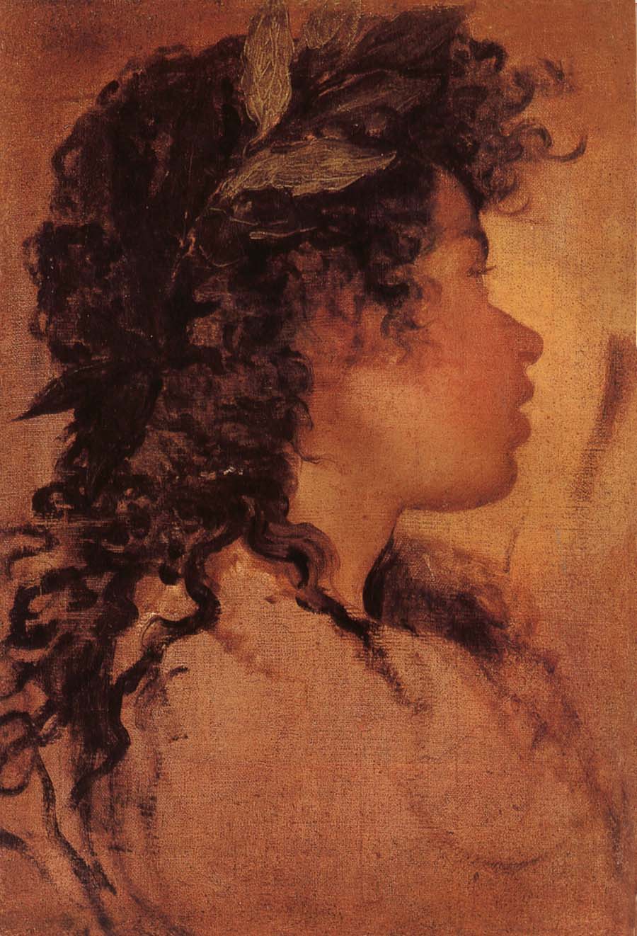 Study of Head-portrait of Abolo